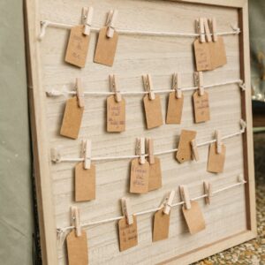 Plan de table Bois 40x40cm